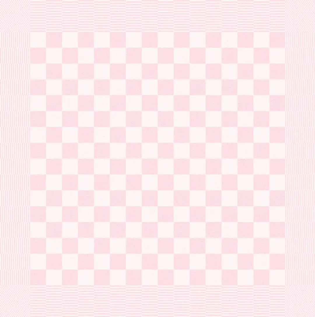 DDDDD Theedoeken BBQ 65x65cm Pastel Roze - 6 Stuks