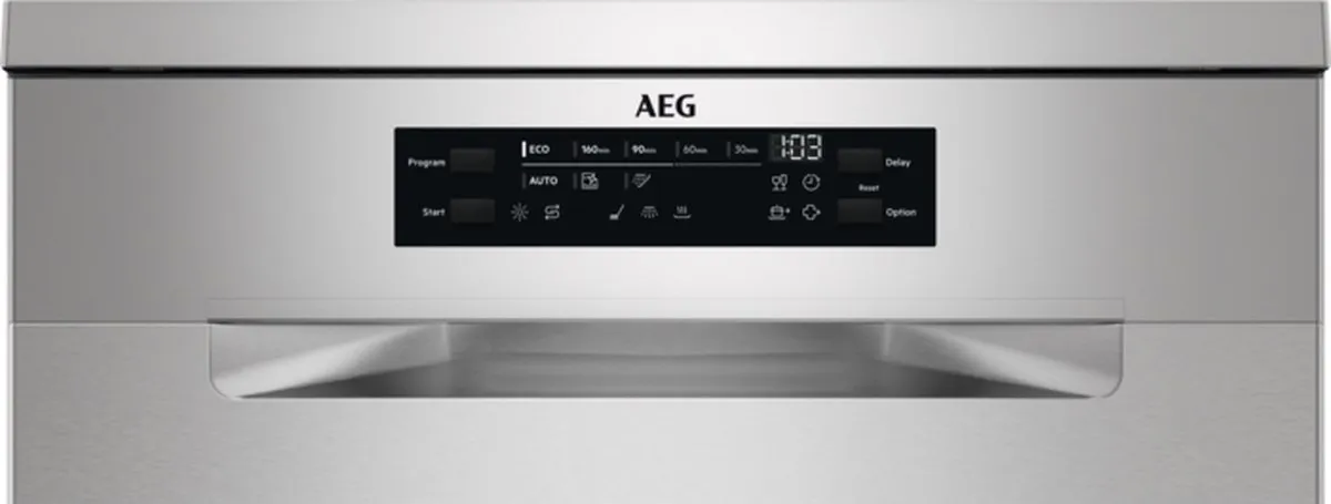 AEG FFB53627ZM Vaatwasser 13 Couverts - Vrijstaand - RVS