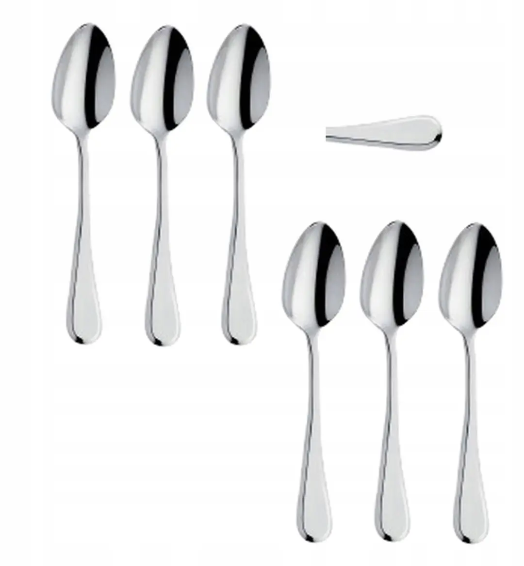 Amefa Drift Set Roestvrij Staal Lepels 11,7cm - 6 Stuks