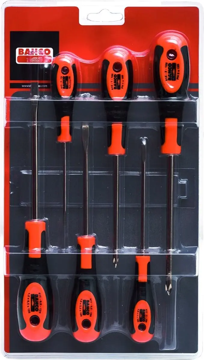 Bahco Schroevendraaierset 606-6
