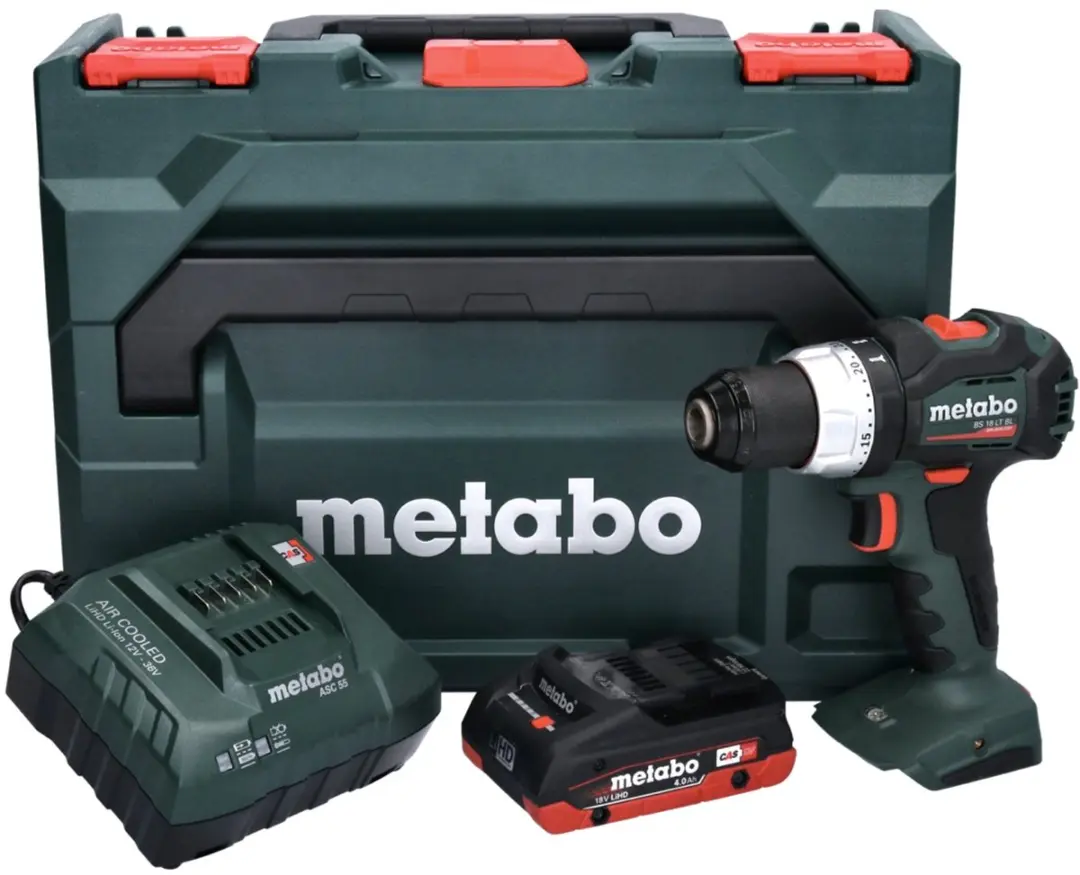 Metabo BS 18 LT BL Accuboormachine 75Nm - 1x 4,0Ah + Oplader