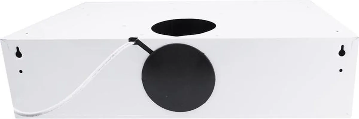 Inventum AKO6012WIT onderbouw afzuigkap 60 cm - Afzuigcapaciteit 326,4 m3/h - Geschikt voor grote keuken - 3 standen - Ledverlichting - Luchtafvoer en recirculatie - Wit