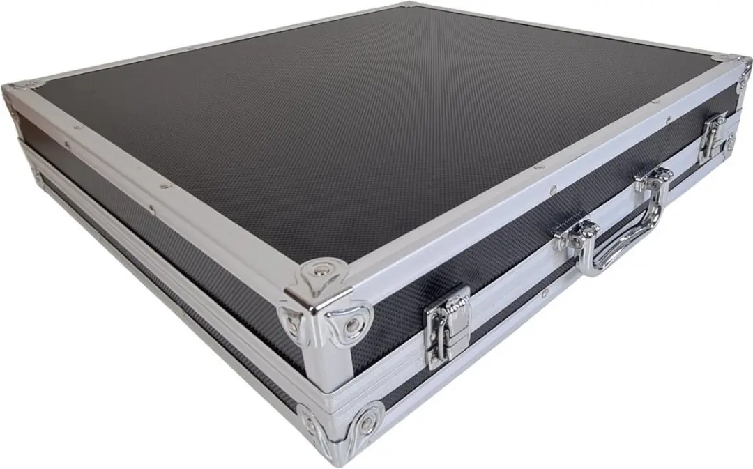 ONYX Stalen Weegkoffer 100kg - 50g - Zilver