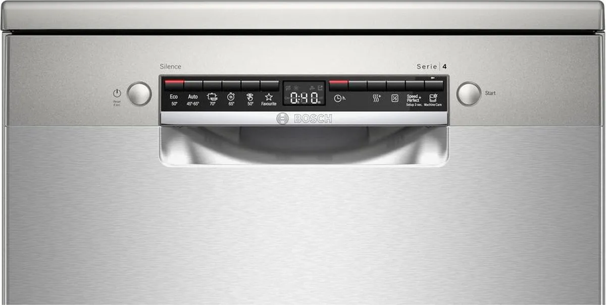 Bosch Serie 4 SGS4HTI33E Vaatwasser 12 Couverts - Roestvrijstaal - afbeelding 6 van 6