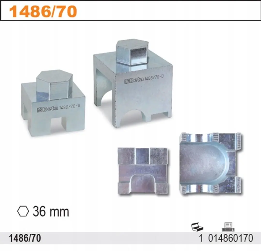 Beta CNG Tank Ventielsleutel Set 36mm - 2 Stuks