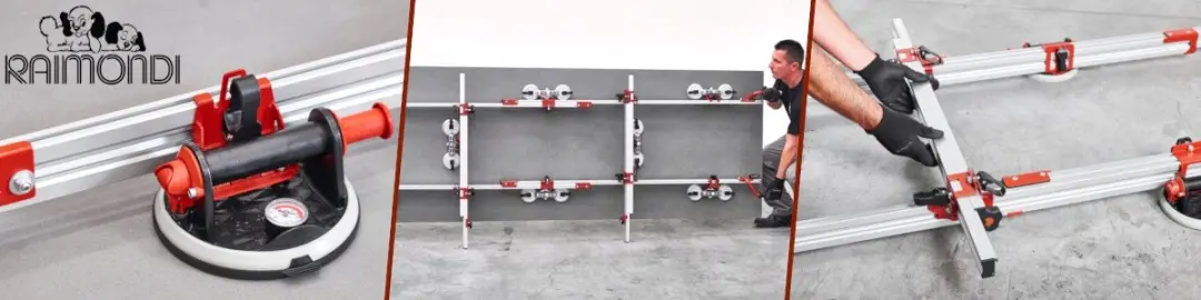 Raimondi 185DALMK2 Plaatversteller - 6 Zuignappen
