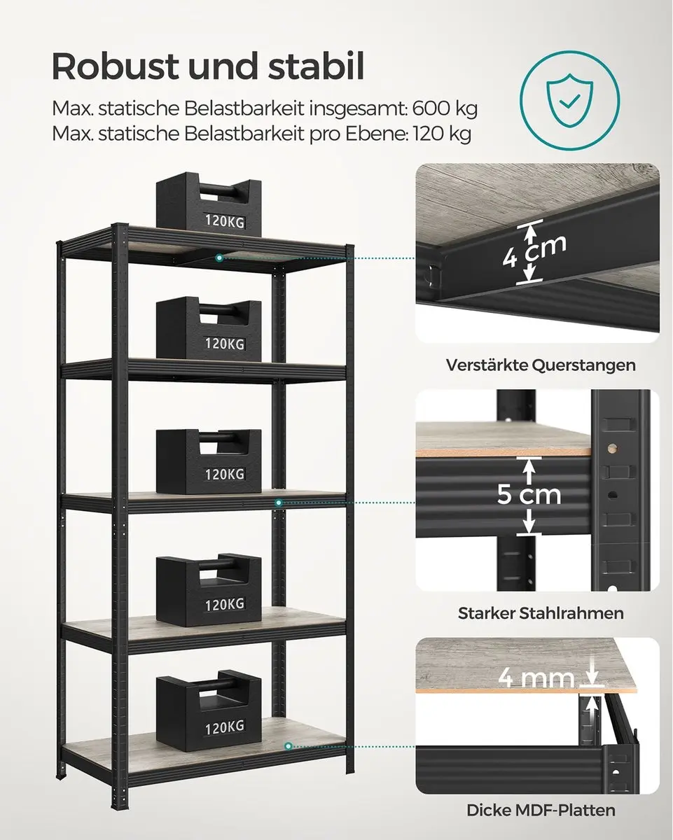 Songmics Opbergrek 50x100x200cm