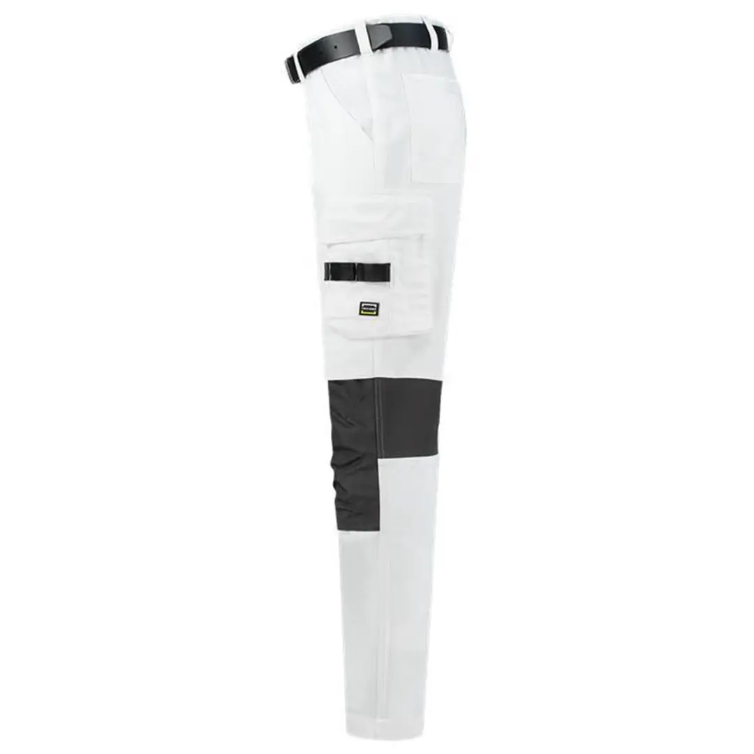 Tricorp Schildersbroek Twill Cordura Stretch 502016 - Wit/Donkergrijs - Maat 60