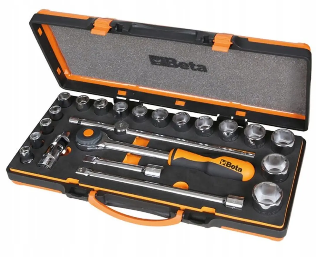 Beta Gereedschapset 17-delig Dopbits 1/2"