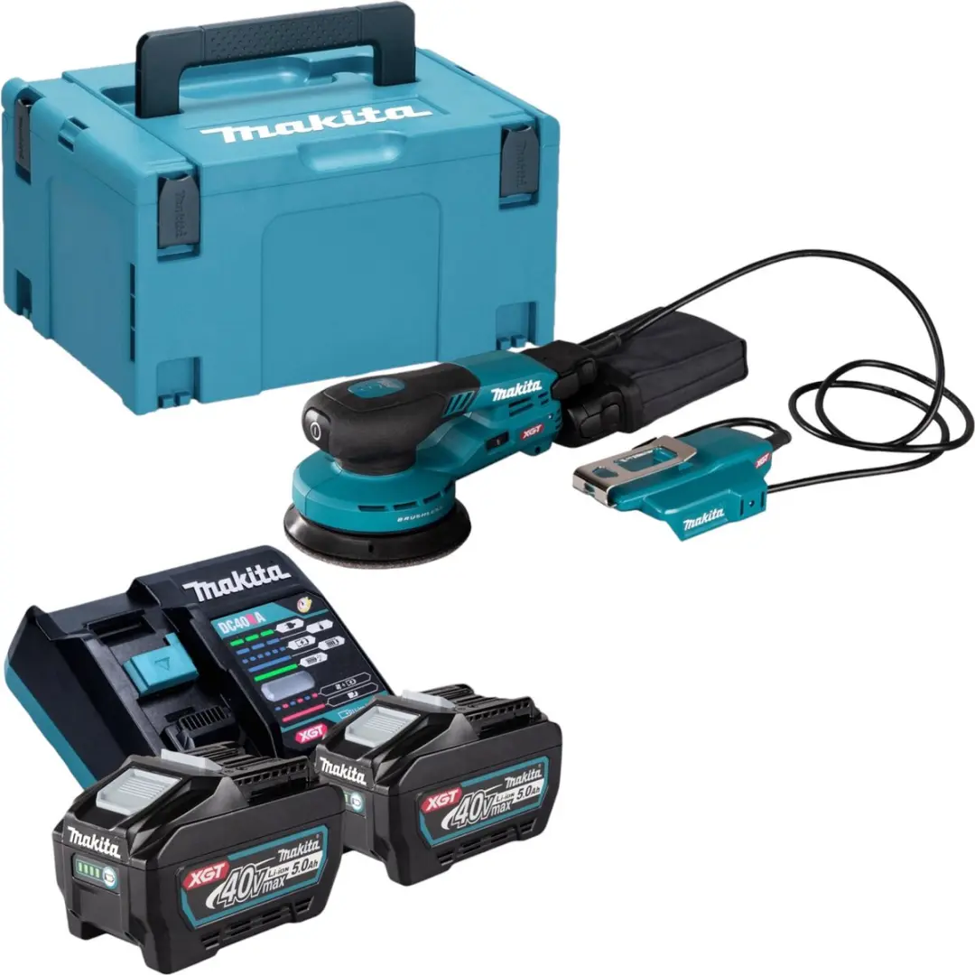 Makita BO003CGT201 Accuschuurmachine 125mm