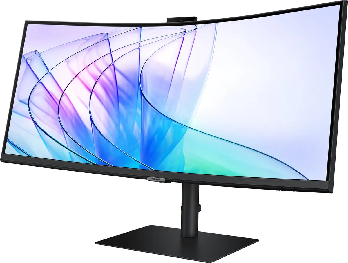 Samsung ViewFinity LS34C652VAUXEN Monitor 34 inch - Ultrawide USB-C KVM Webcam