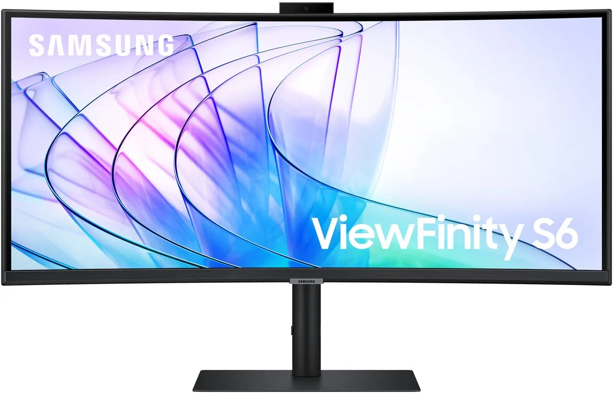 Samsung ViewFinity LS34C652VAUXEN Monitor 34 inch - Ultrawide USB-C KVM Webcam