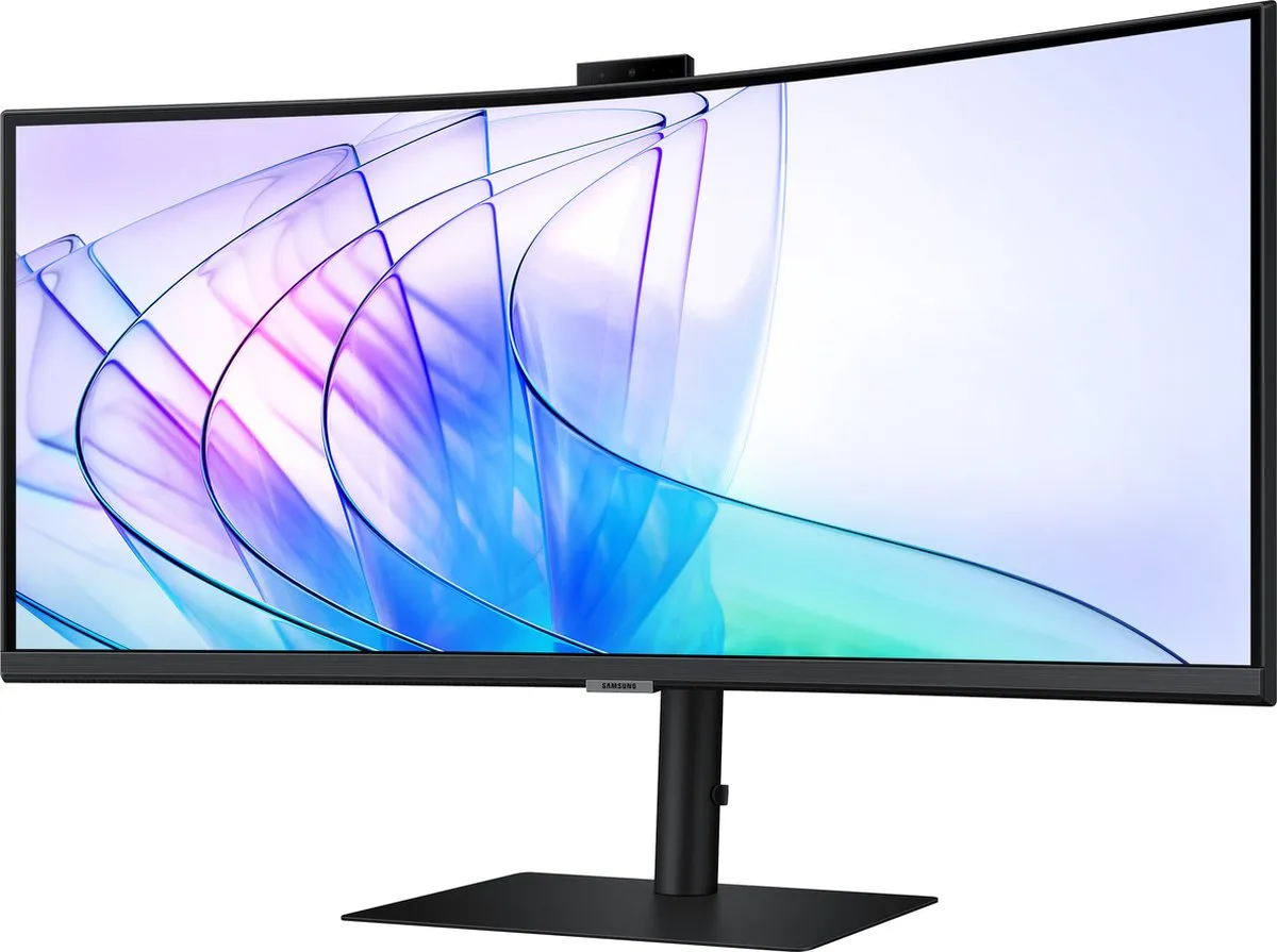 Samsung ViewFinity LS34C652VAUXEN Monitor 34 inch - Ultrawide USB-C KVM Webcam