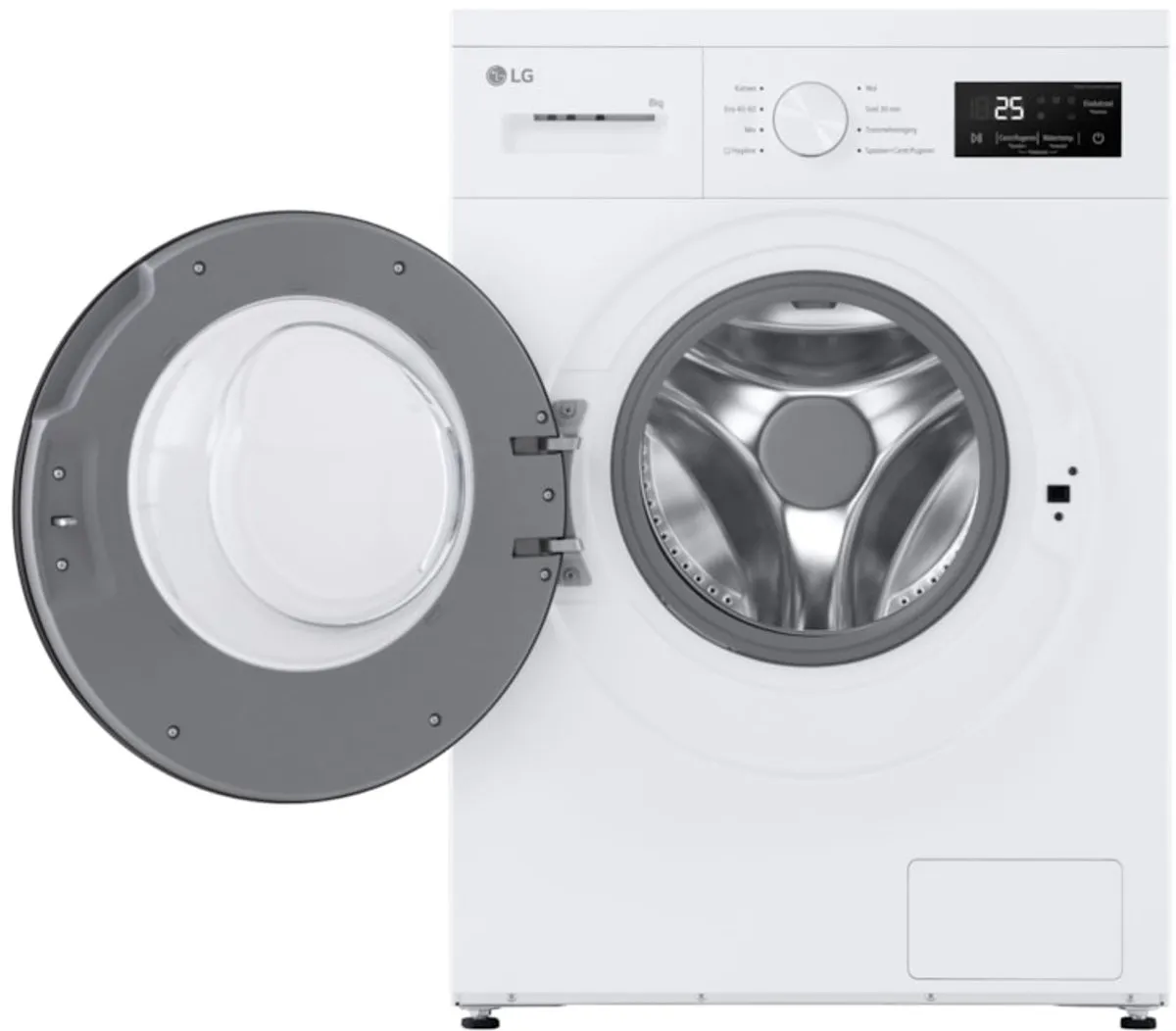 LG F4A10S8NWK Wasmachine 8 kg - Wit - afbeelding 6 van 6