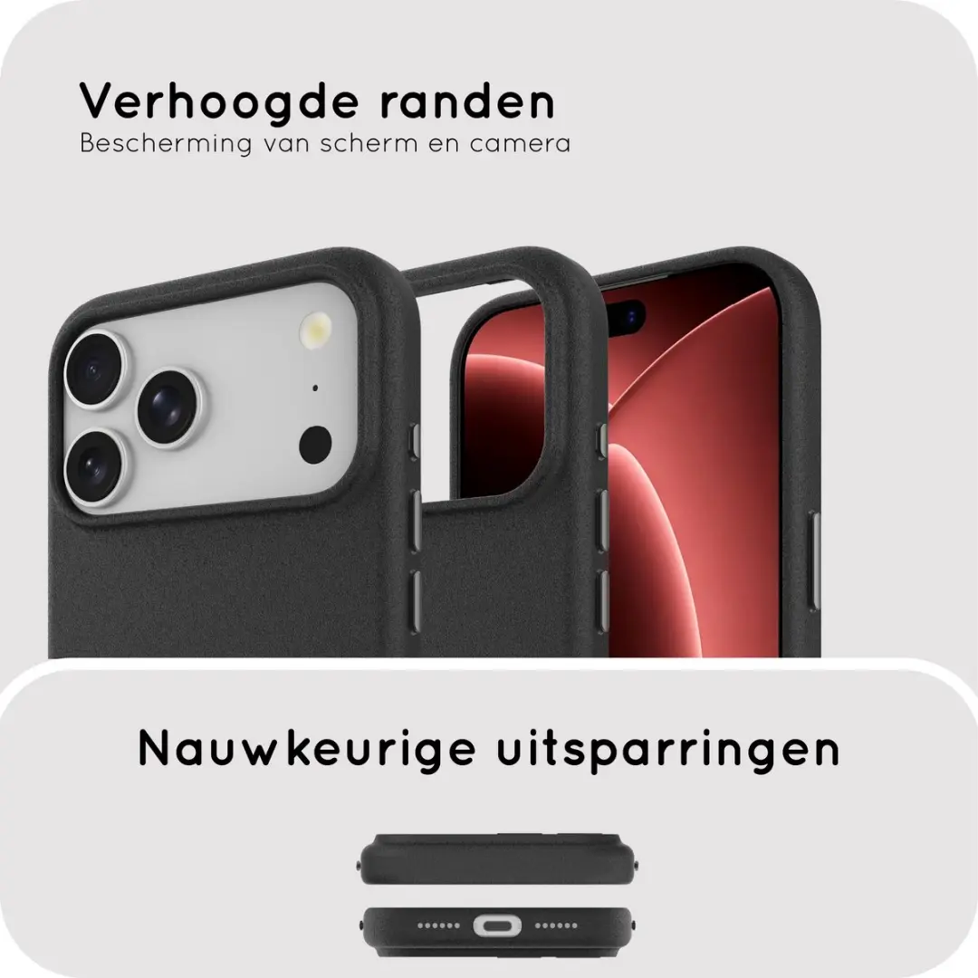Just in Case iPhone 17 Pro Hoesje MAP2937AG1M - Zwart - afbeelding 6 van 6