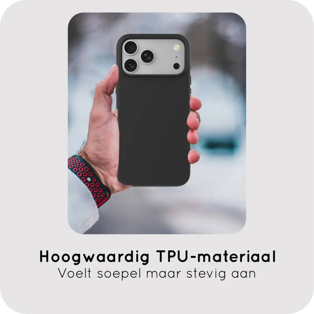 Just in Case iPhone 17 Pro Hoesje MAP2937AG1M - Zwart