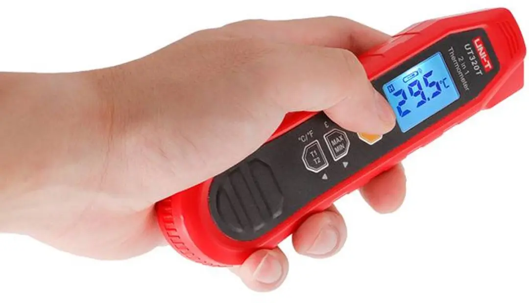 UNI-T UT320T 2-in-1 Thermometer -40°C tot 300°C
