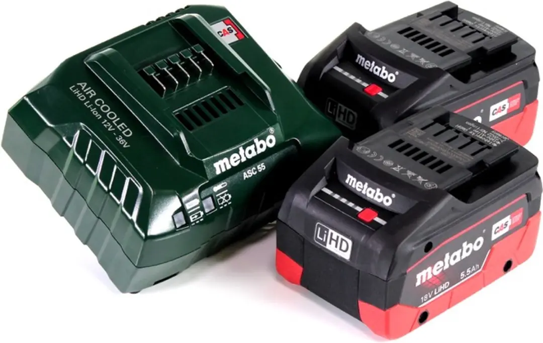 Metabo KT 18 LTX 66 BL Invalcirkelzaag 165mm - 2x 5,5Ah Accu