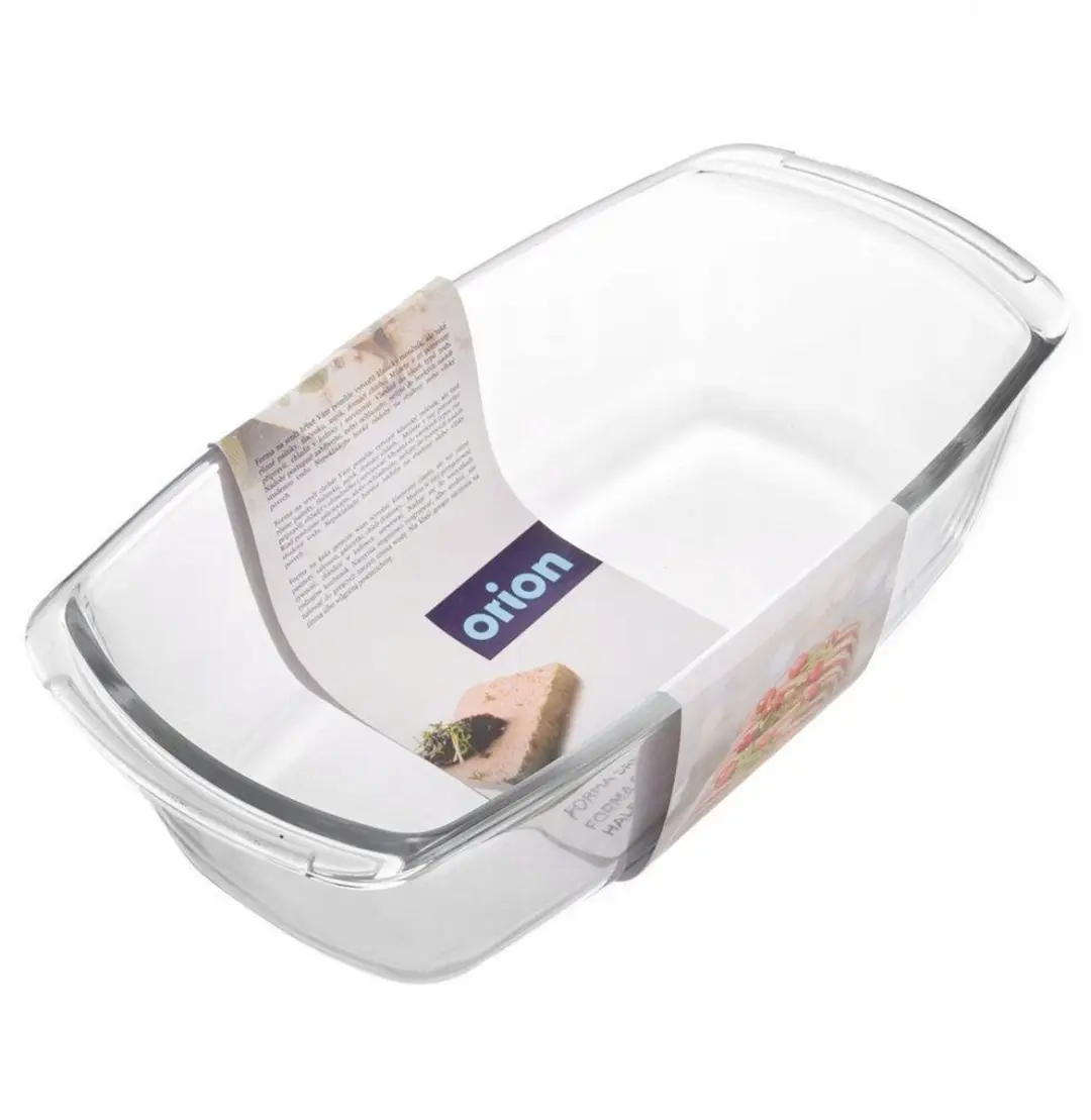 Orion Glazen Broodvorm 27cm - Transparant