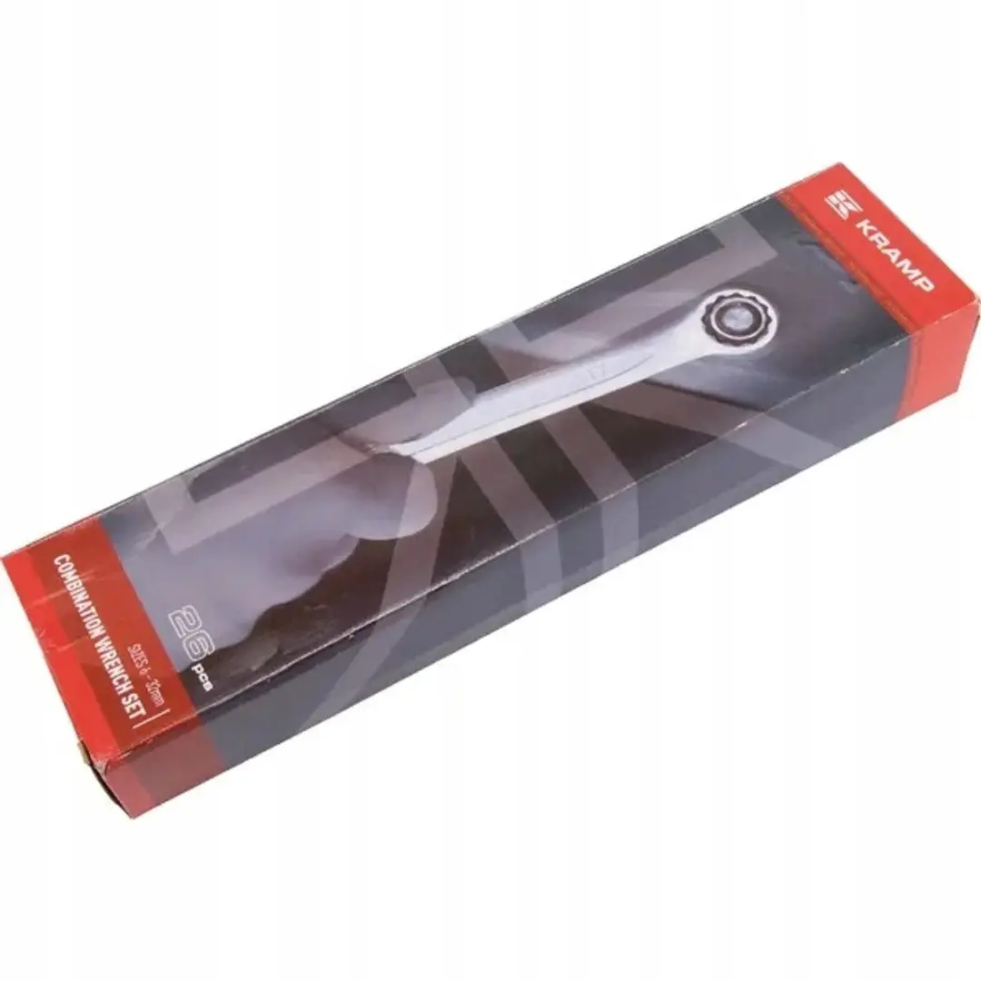 Kramp Ring- en Steeksleutelset 6-32mm - 26 Stuks