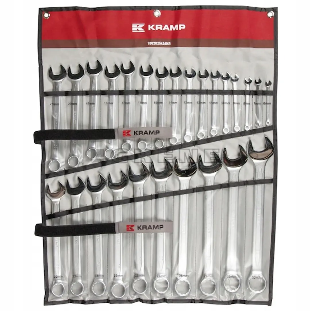 Kramp Ring- en Steeksleutelset 6-32mm