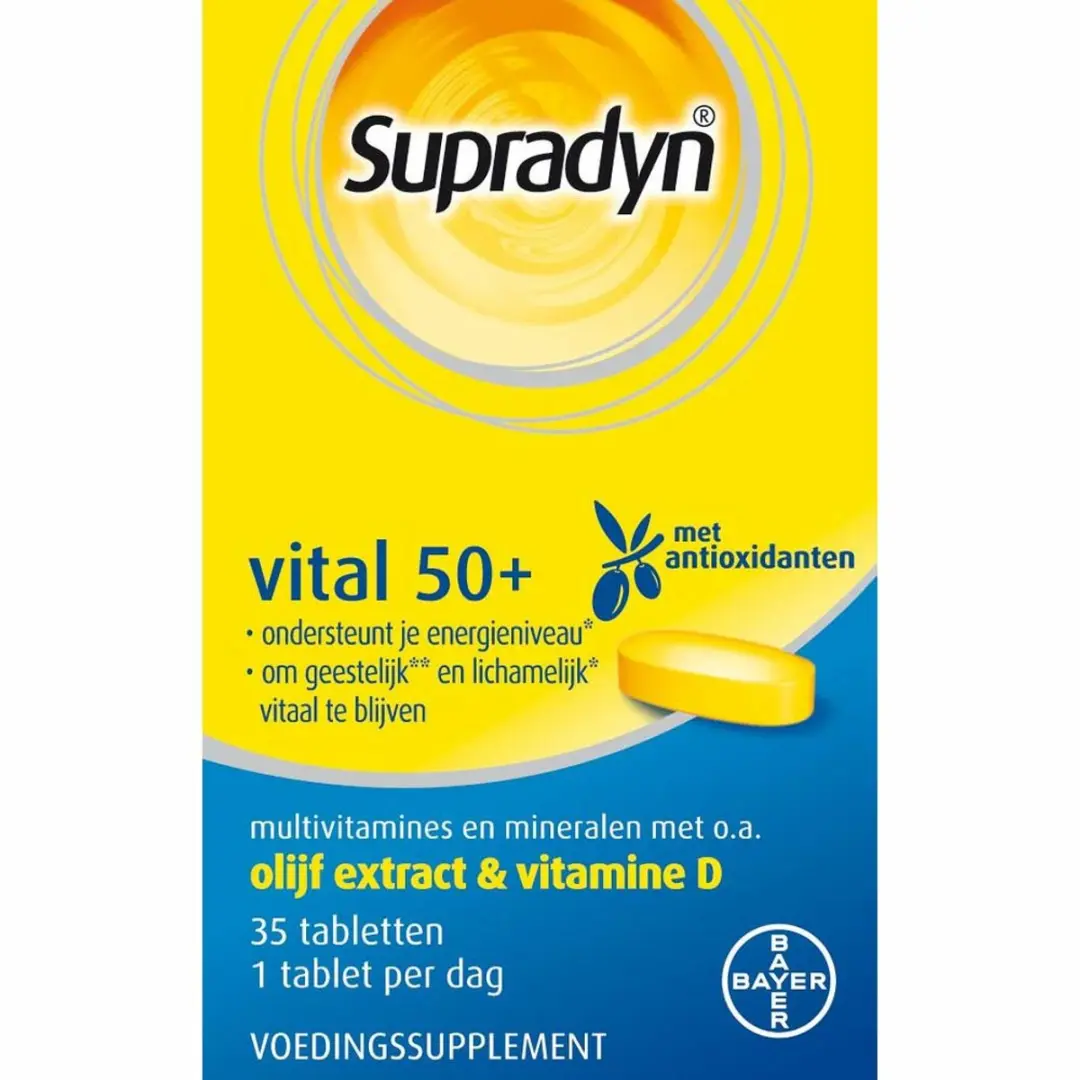 Supradyn Vital 50+ - 105g (3x35 tabletten)