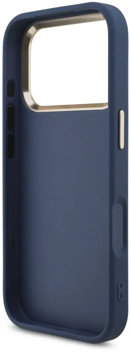 GUESS Hoesje iPhone 17/18 Pro Kunstleer - Blauw 15222