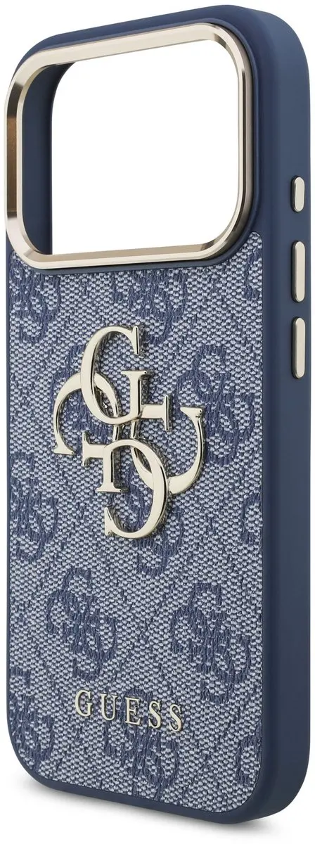 GUESS Hoesje iPhone 17/18 Pro Kunstleer - Blauw 15222