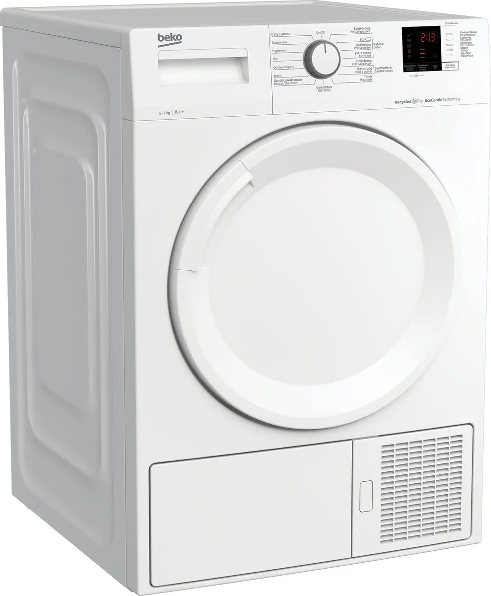 Beko DF7412PA1W Warmtepompdroger 7kg - Wit