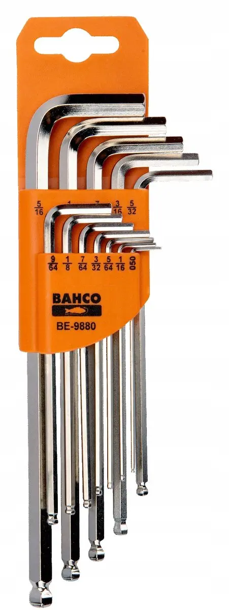Bahco Verlengde Kegeldopsleutels 12-delig - Inch