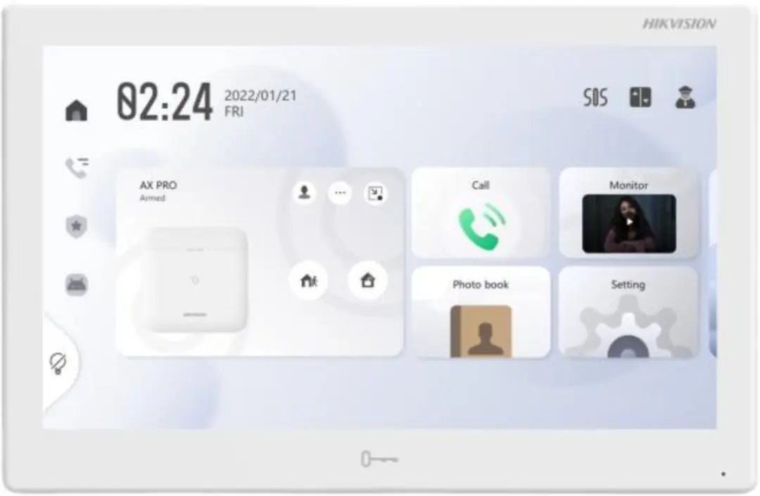 Hikvision DS-KH9510-WTE1(B) Android IP Monitor 10.1" Touch