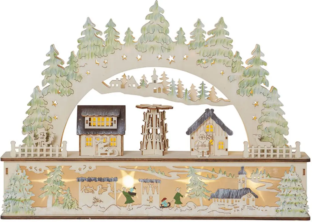 Star Trading Bamberg LED Kaarsenboog 45cm