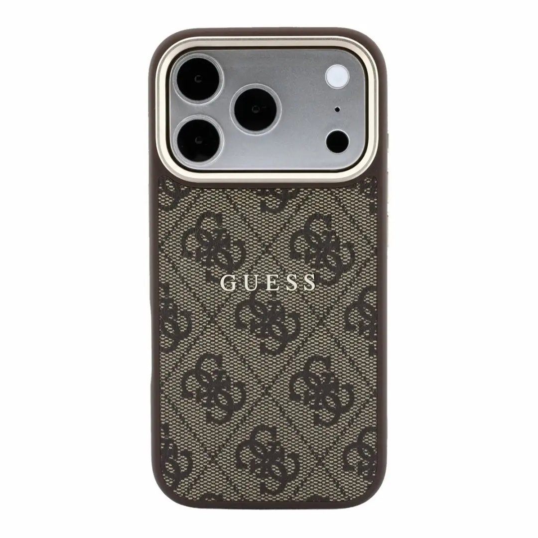 GUESS Hoesje iPhone 17/18 Pro Max - MagSafe - Bruin