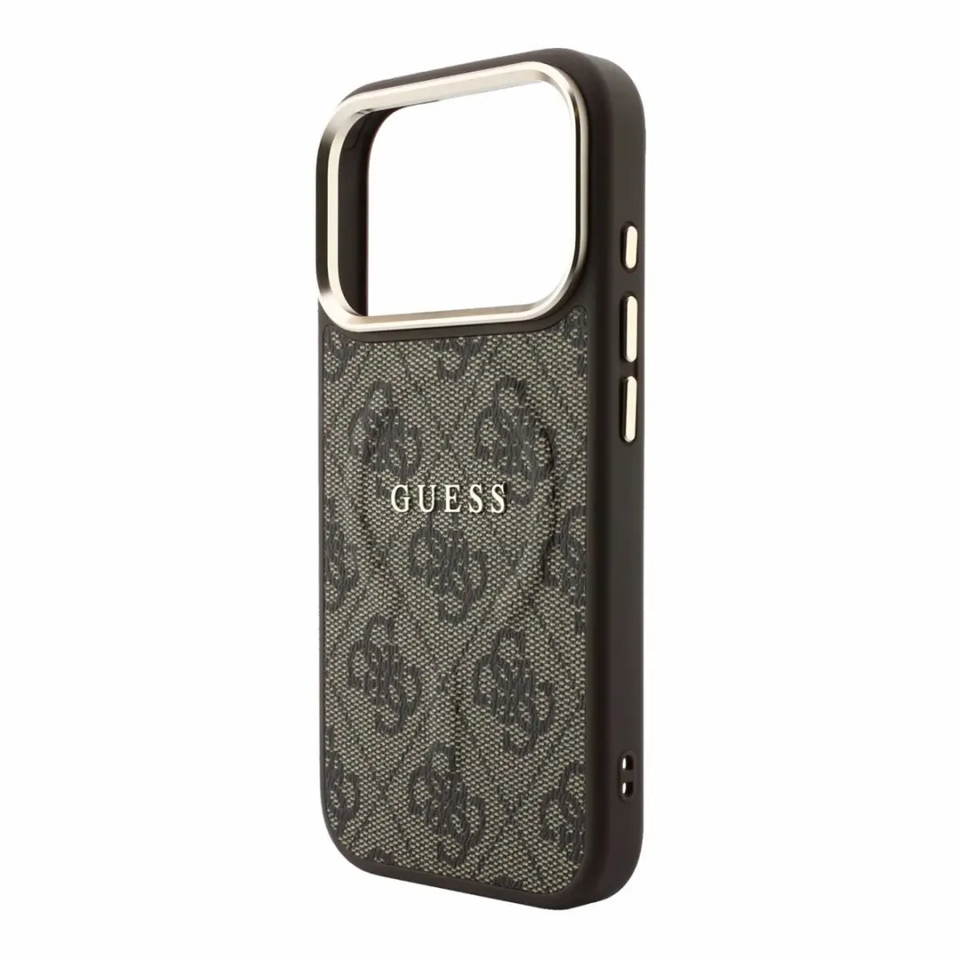 GUESS Hoesje iPhone 17/18 Pro Max - MagSafe - Bruin