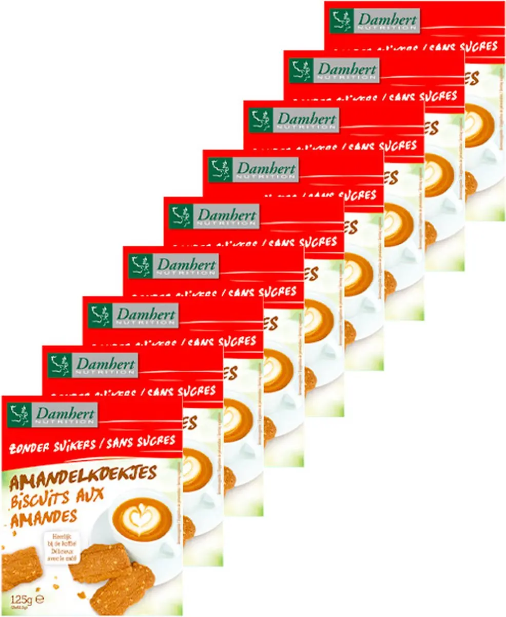 Damhert Zonder Suikers Amandelkoekjes