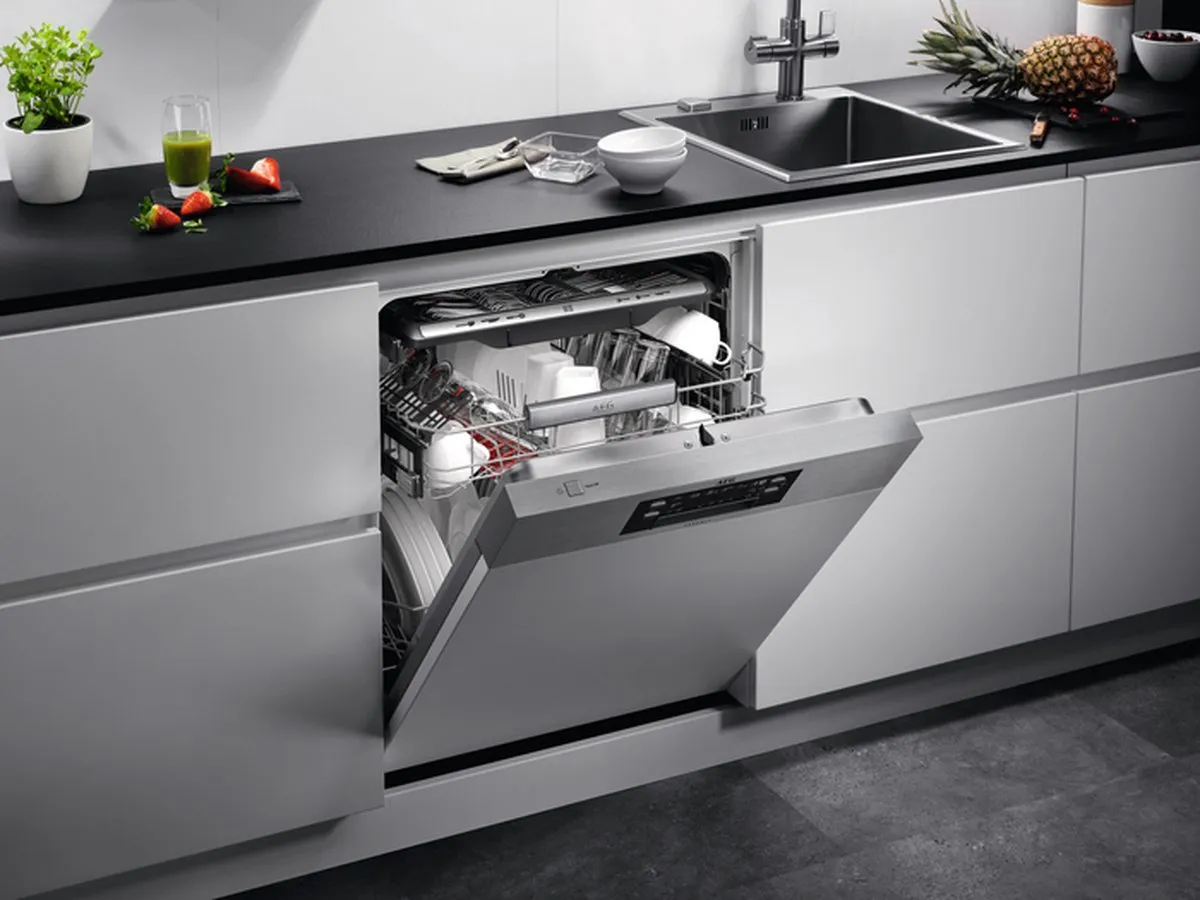 AEG Serie 9000 FEE83806PM Inbouw Vaatwasser 14 Couverts - Wit - afbeelding 6 van 6