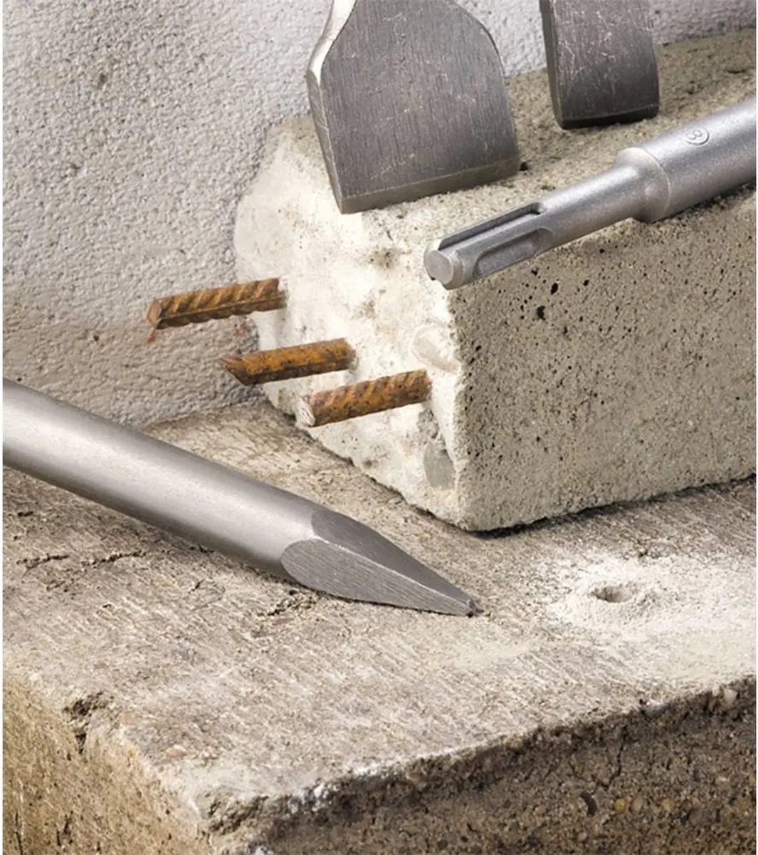 KWB 240285 Beitelset SDS-Plus - 5-delig Metaal