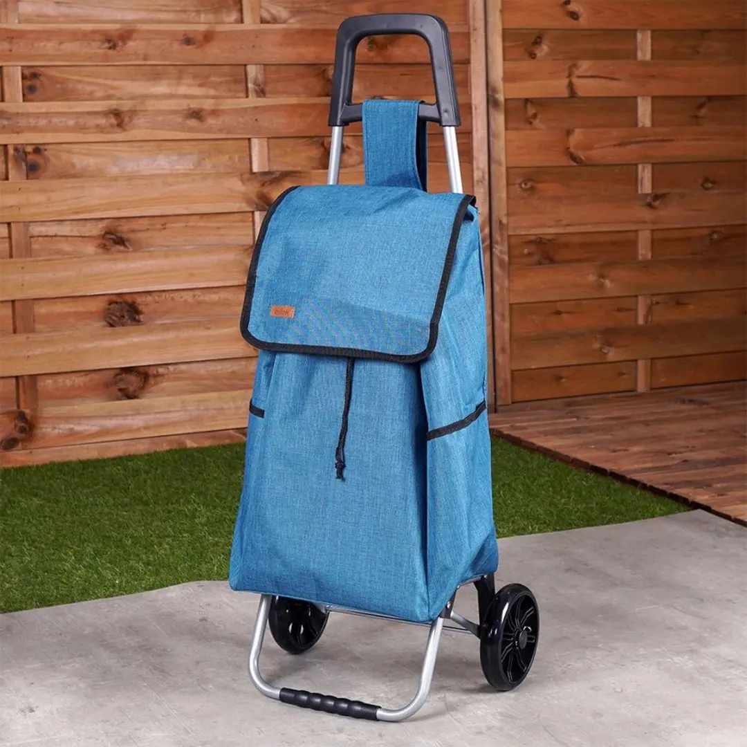 Orion Boodschappentrolley 40L - Blauwe Zak - afbeelding 5 van 6
