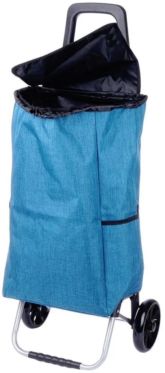Orion Boodschappentrolley 40L - Blauwe Zak - afbeelding 3 van 6