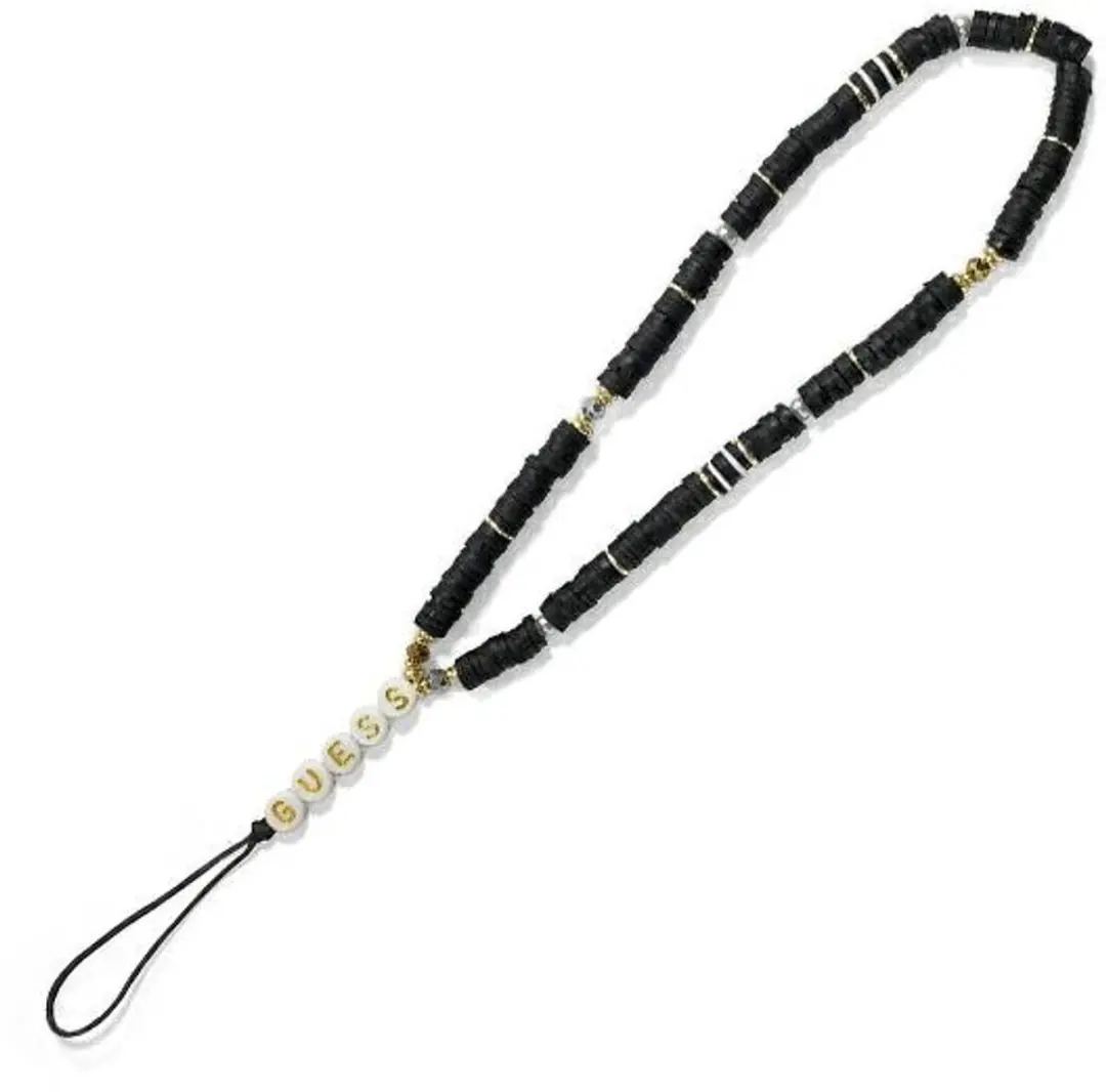 GUESS Heishi Beads Phone Strap - Zwart
