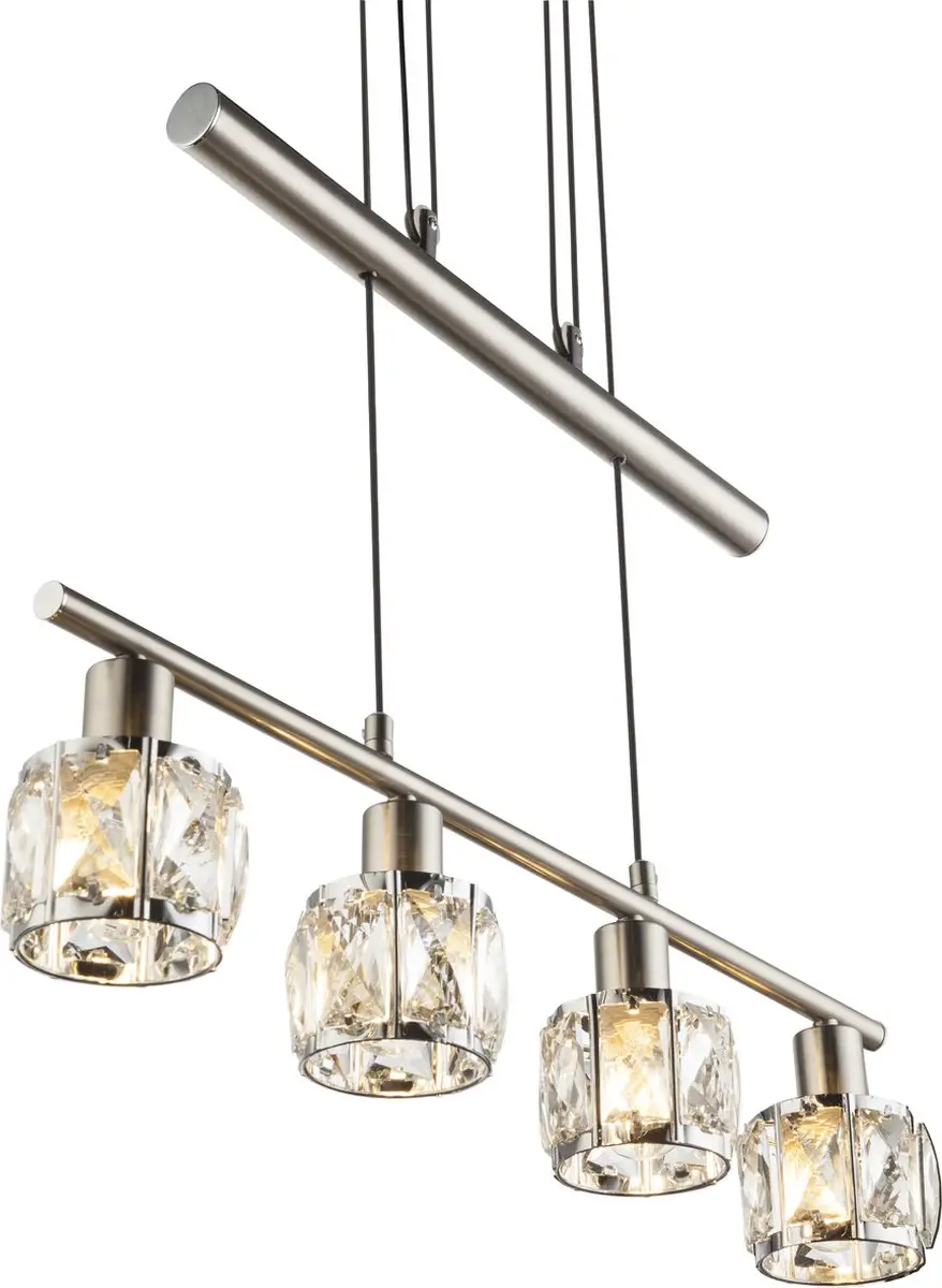 Globo Kris Hanglamp Nikkel