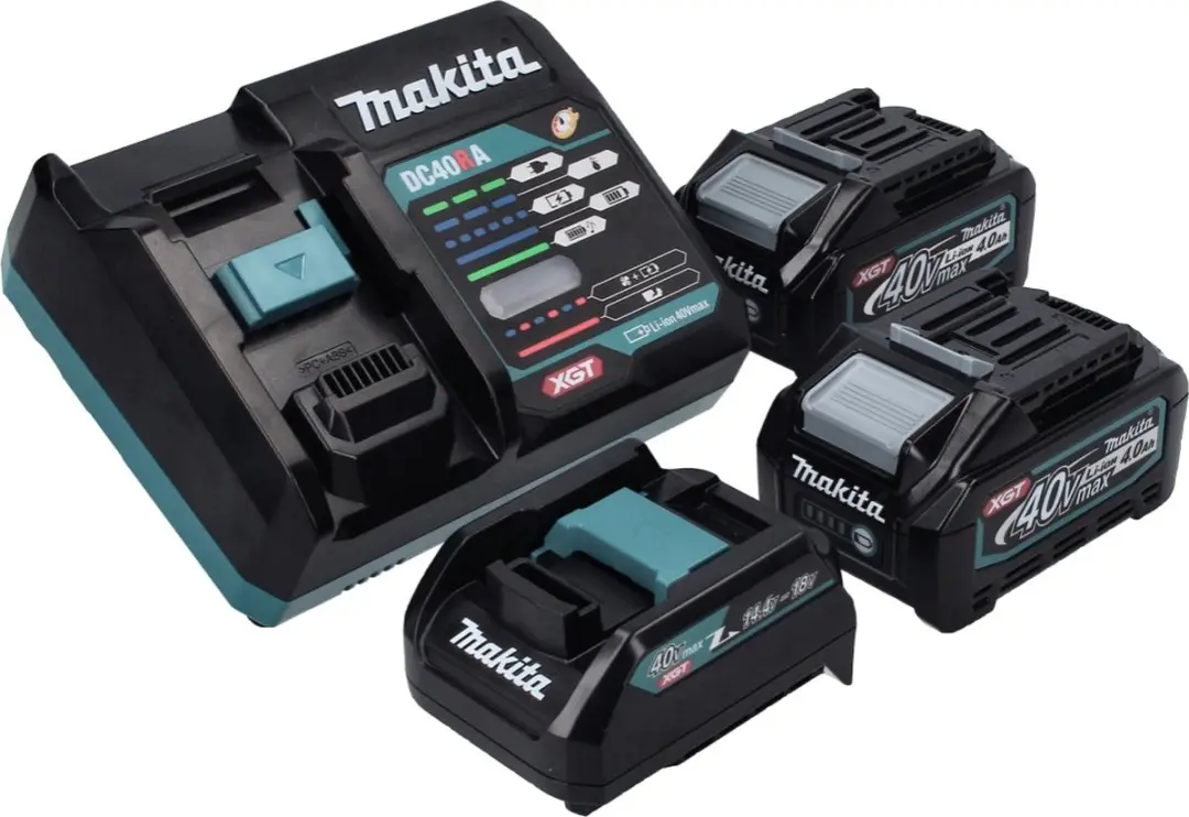 Makita Power Source Kit 40V max - 2x BL4040 4.0Ah + DC40RA Lader + ADP10