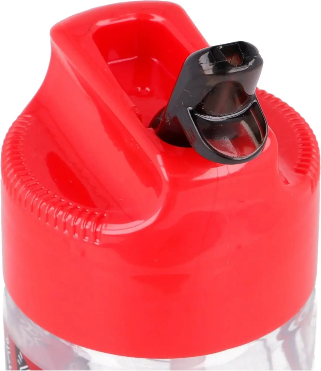 Marvel Spider-Man Drinkfles 430ml - Tritan Transparant/Rood