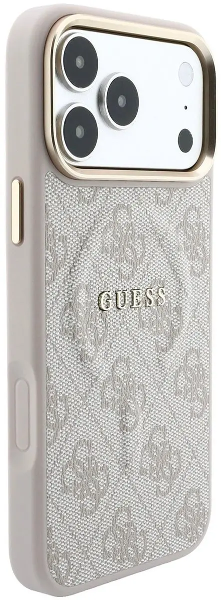 GUESS Hoesje iPhone 17/18 Pro MagSafe - Roze