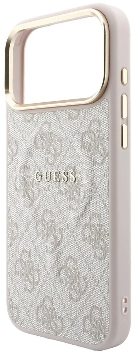 GUESS Hoesje iPhone 17/18 Pro MagSafe - Roze