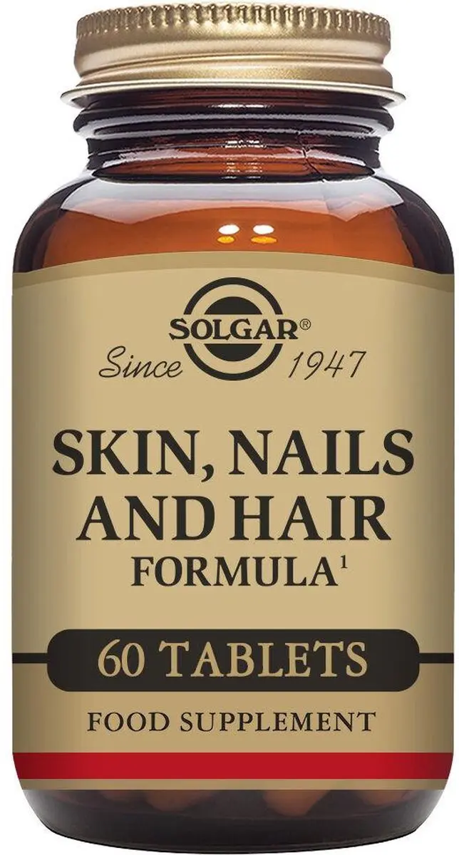 Solgar Skin, Nails & Hair Formula 120 Tabletten