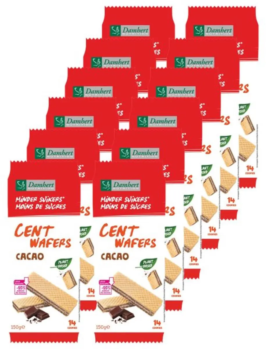 Damhert Centwafers Cacao