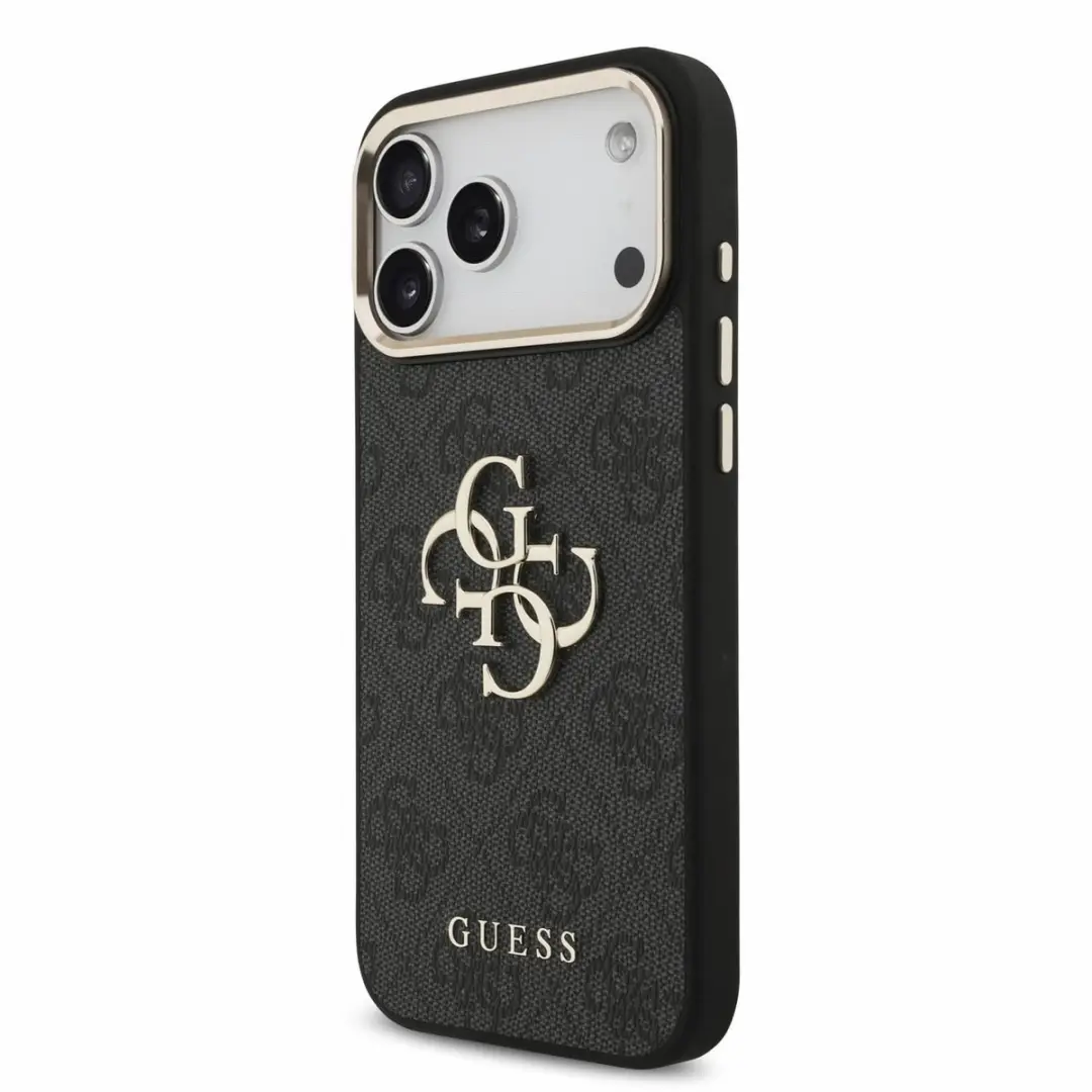 Guess Hoesje iPhone 17/18 Pro Max - Polsband - Zwart