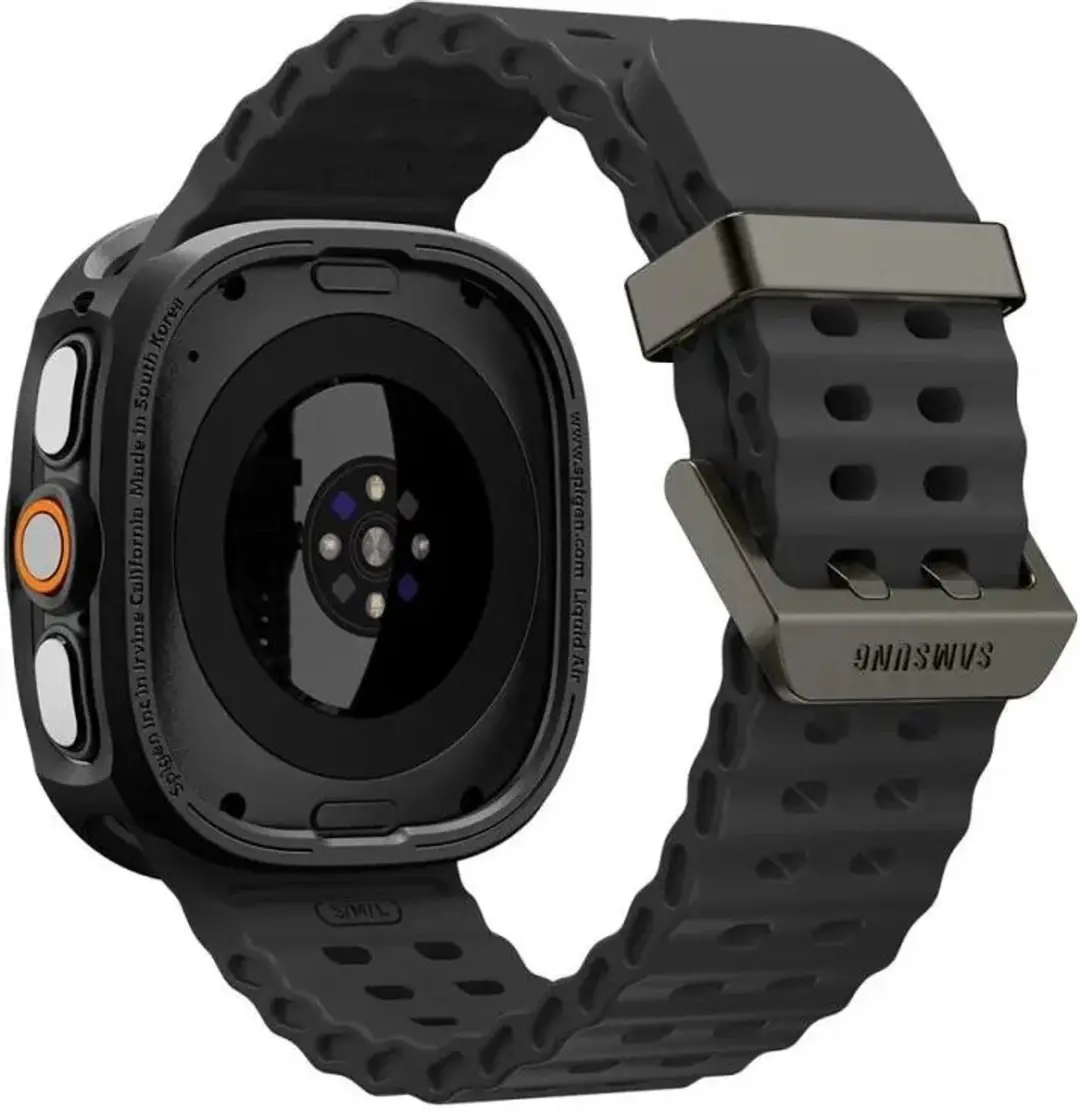 Spigen Liquid Air Hoesje Samsung Galaxy Watch Ultra 2 - Matte Zwart