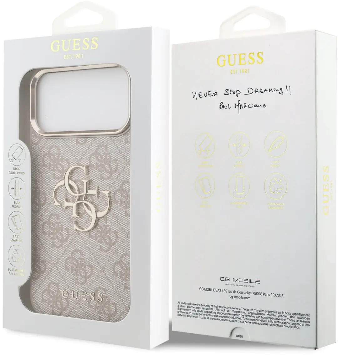 GUESS Telefoonhoesje 15233 - iPhone 17/18 Pro Max - Roze